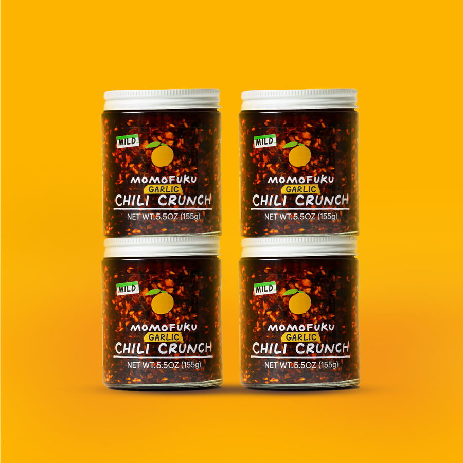 Mild Garlic Chili Crunch 4-Pack L2